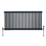 Premium 2-Column Radiator 600x1192 Anthracite by Monster Shop