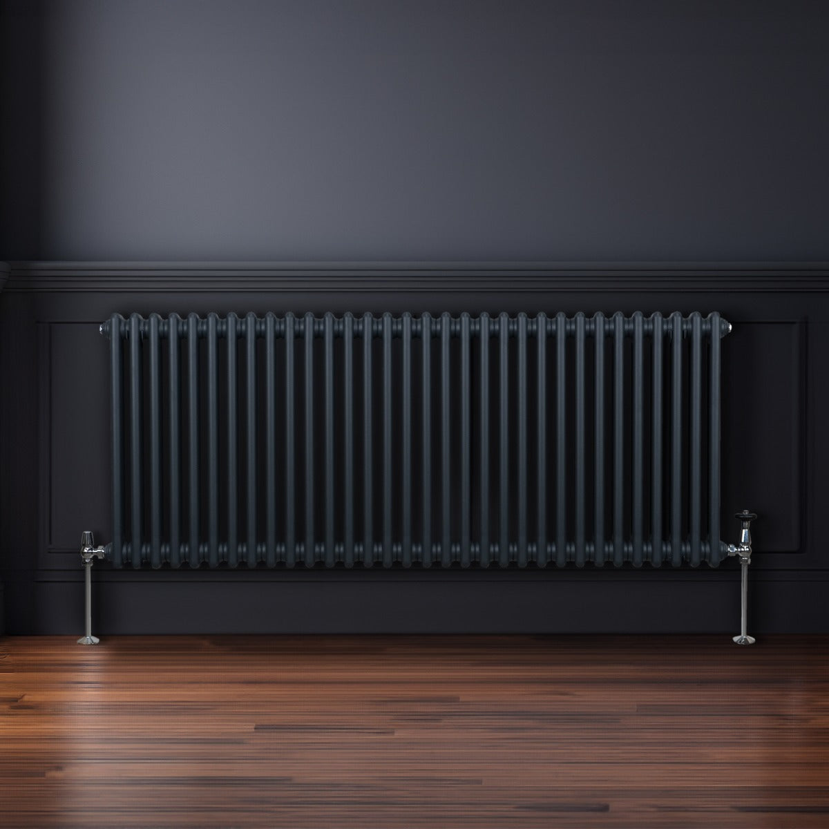 Elite 2-Column Radiator 600x1462 Efficient Home