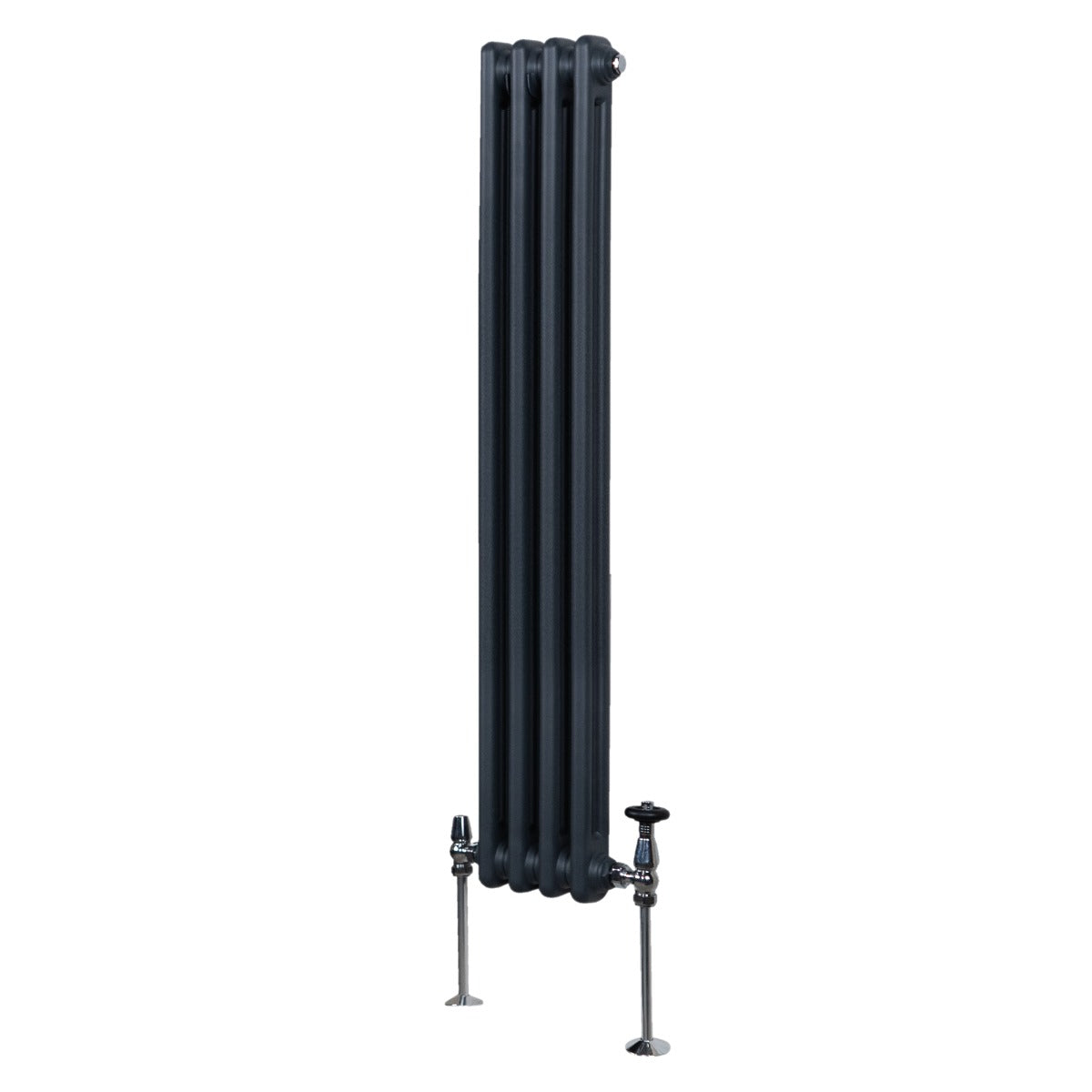 Premium Traditional Radiator 1500x202mm 2-Column Anthracite High-Efficiency Home Heating