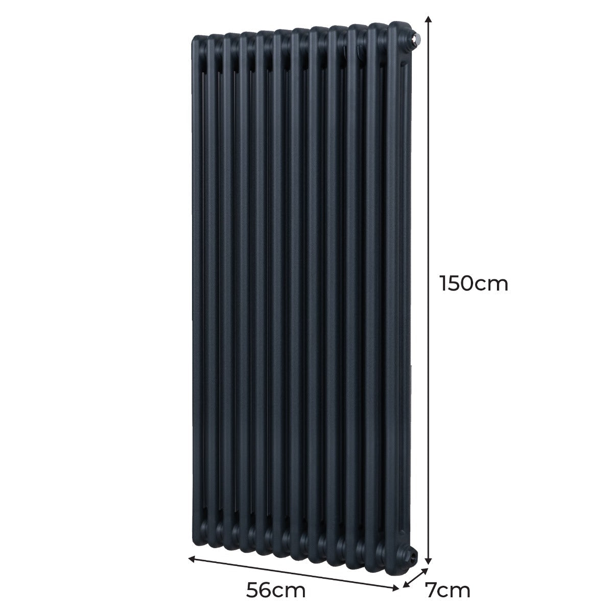 Premium Radiator 1500x562mm 2Col Anthracite Home