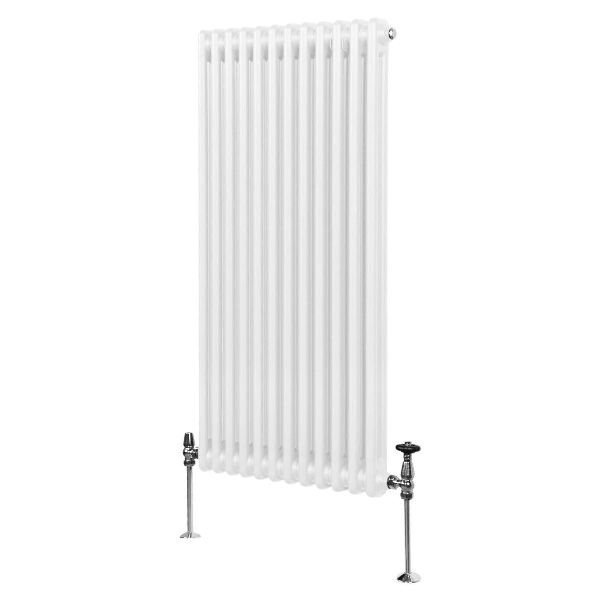 Premium Traditional 2-Column Radiator 1500x562mm White Finish With Carbon Steel Construction For Efficient Home Heating by Monster Shop