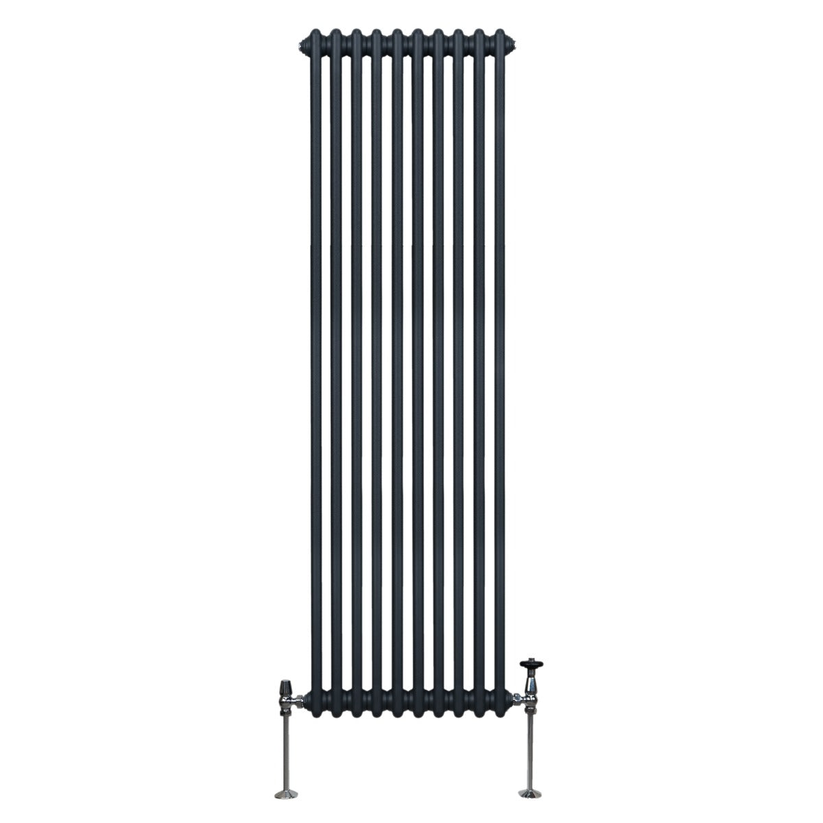 Traditional Radiator Two Column 1800x472mm Anthracite 1.5mm Carbon Steel For Home Heating