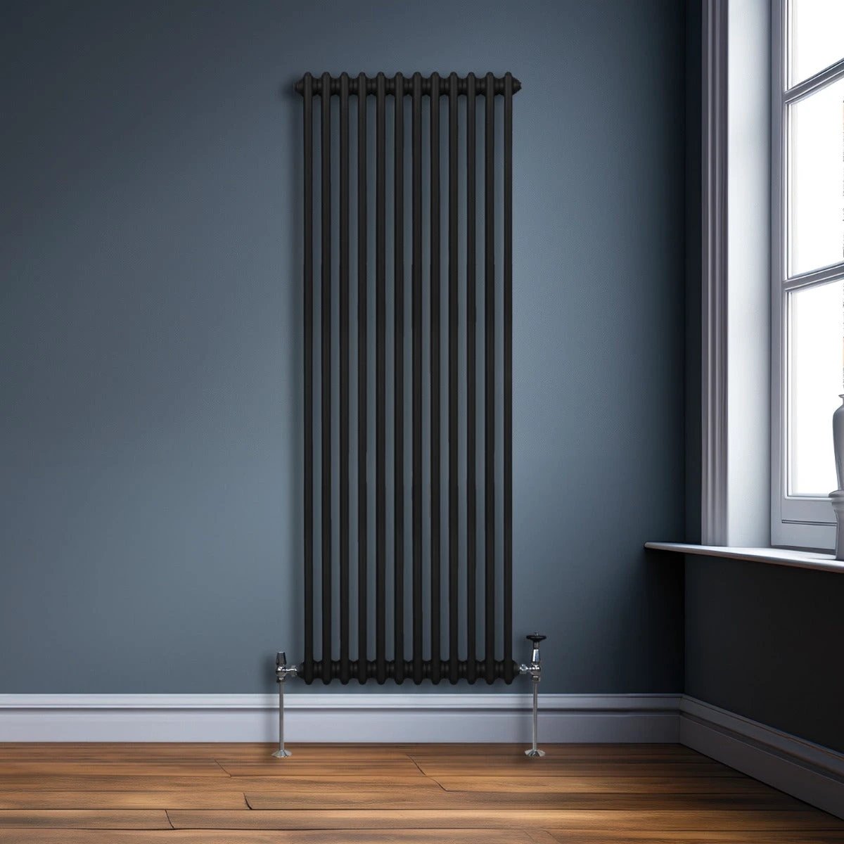 Monster Shop Classic Radiator 1800x562mm Black Carbon Steel - Radiator