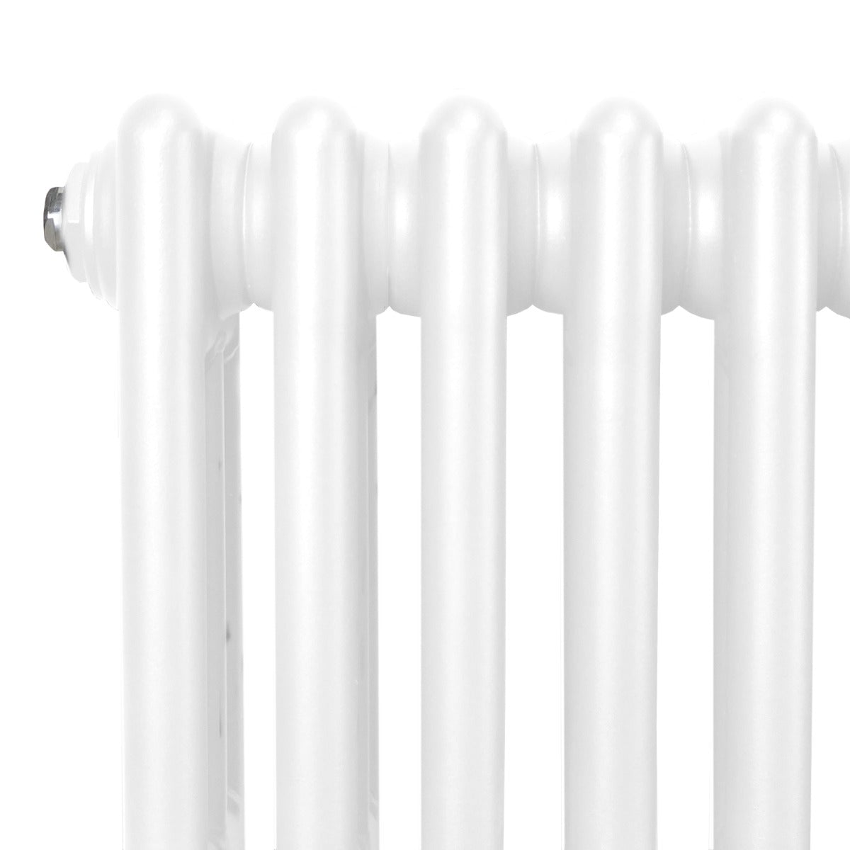 Premium Traditional 3 Column Radiator 600x1012mm White Finish Energy Efficient Comfort For Homes