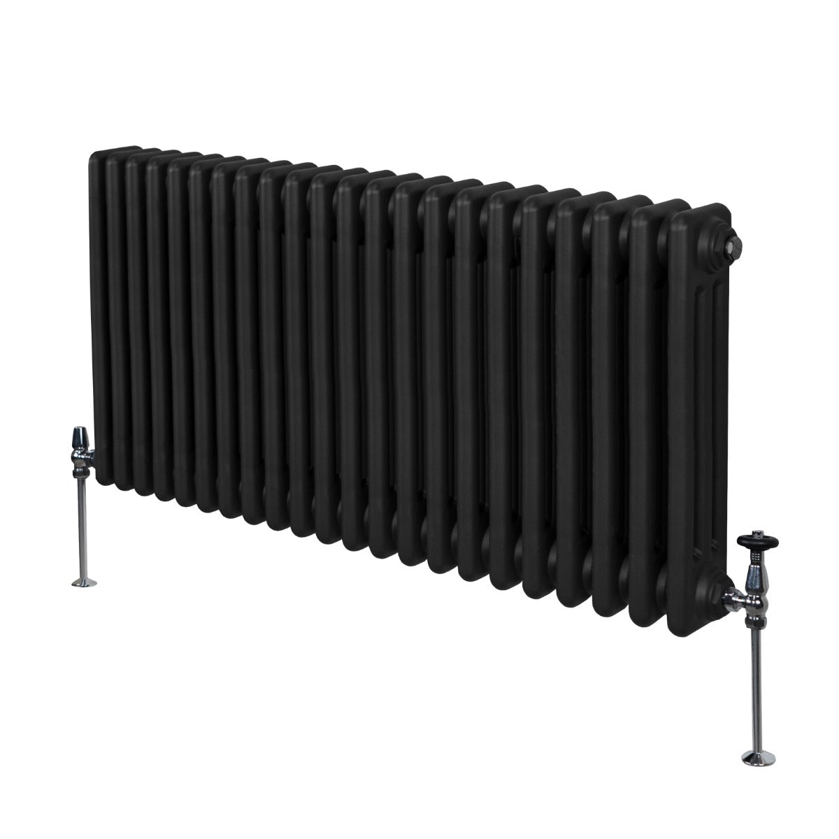 Classic 3 Column Radiator 600x1012mm Black Home