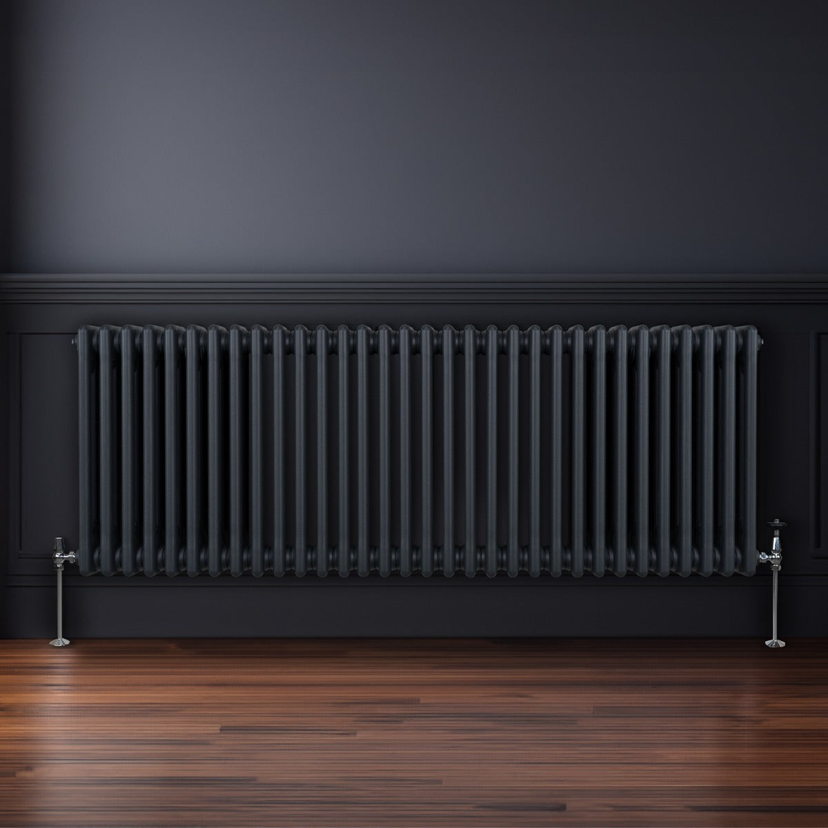 Elite 3 Column Radiator 600x1462mm Grey Home