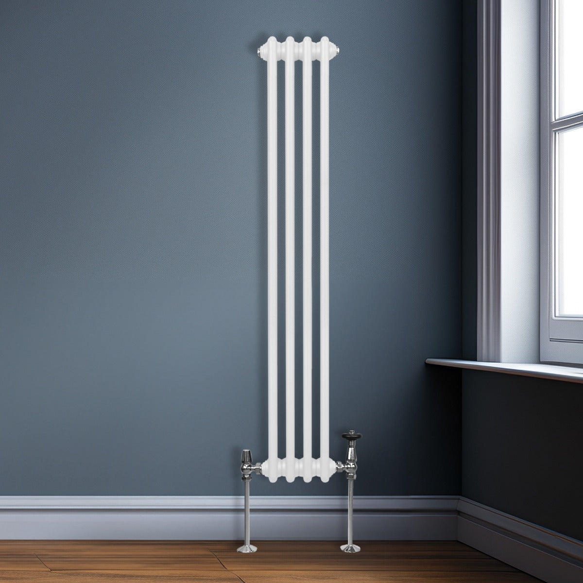 Premium 3 Column Radiator 1500x202mm White