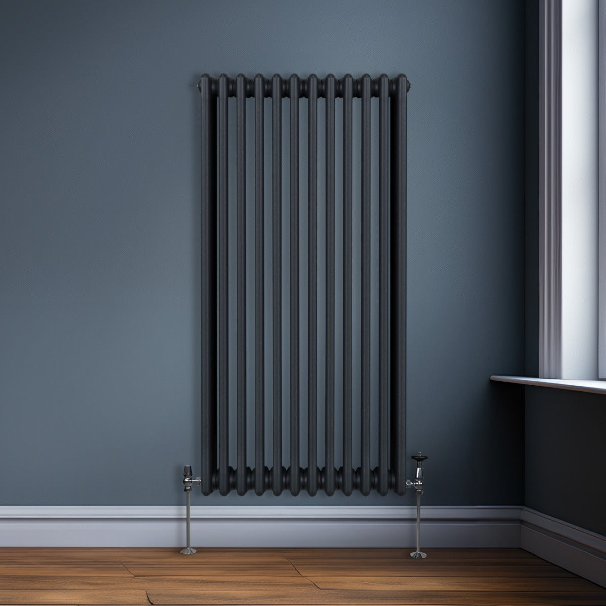 Quality 3 Column Radiator 1500x562 Anthracite