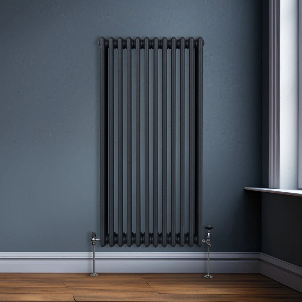 Monster Shop Quality 3 Column Radiator 1500x562 Anthracite - Radiator