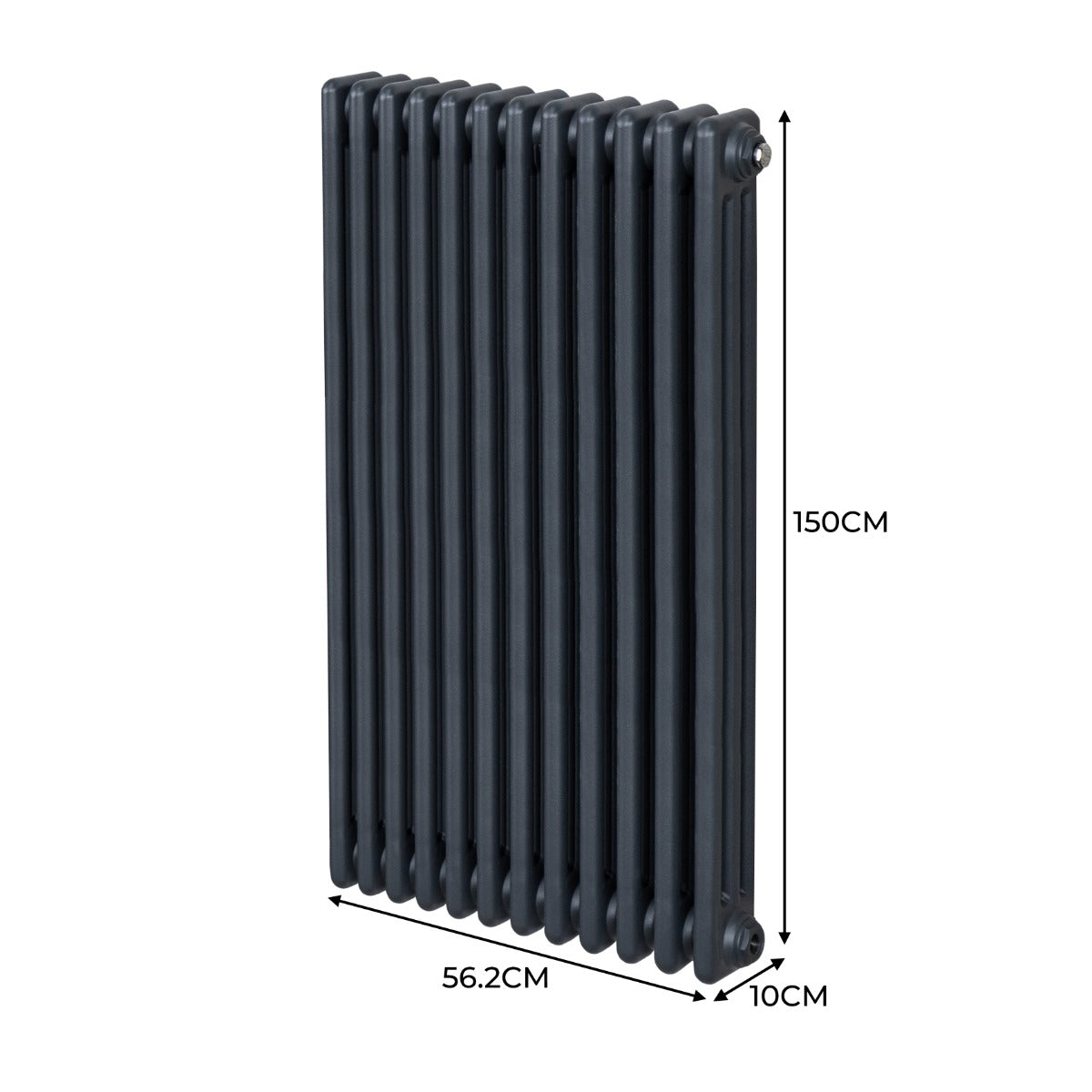 Quality 3 Column Radiator 1500x562 Anthracite