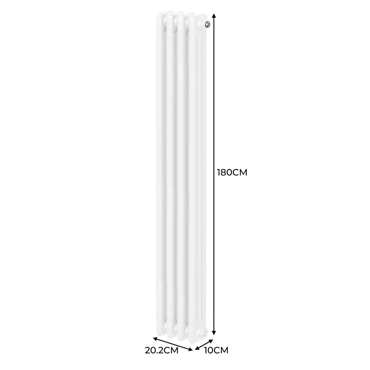 Classic Radiator 1800x202mm 3Column White Home