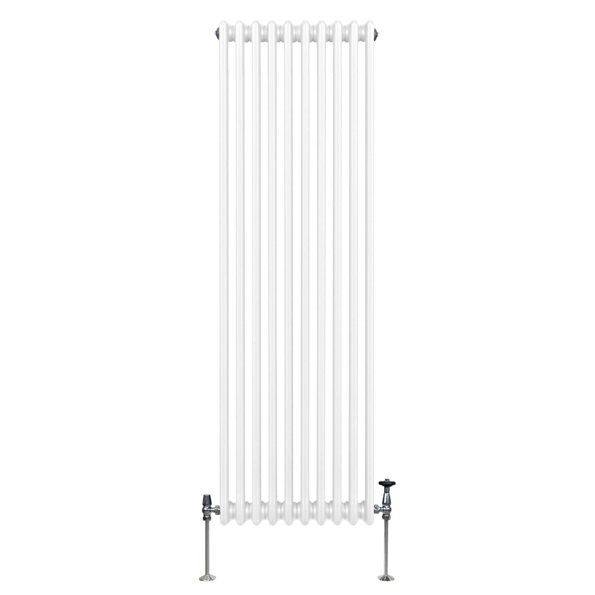 Premium Traditional 3 Column Radiator 1800x472mm White Carbon Steel High Efficiency Home Heating