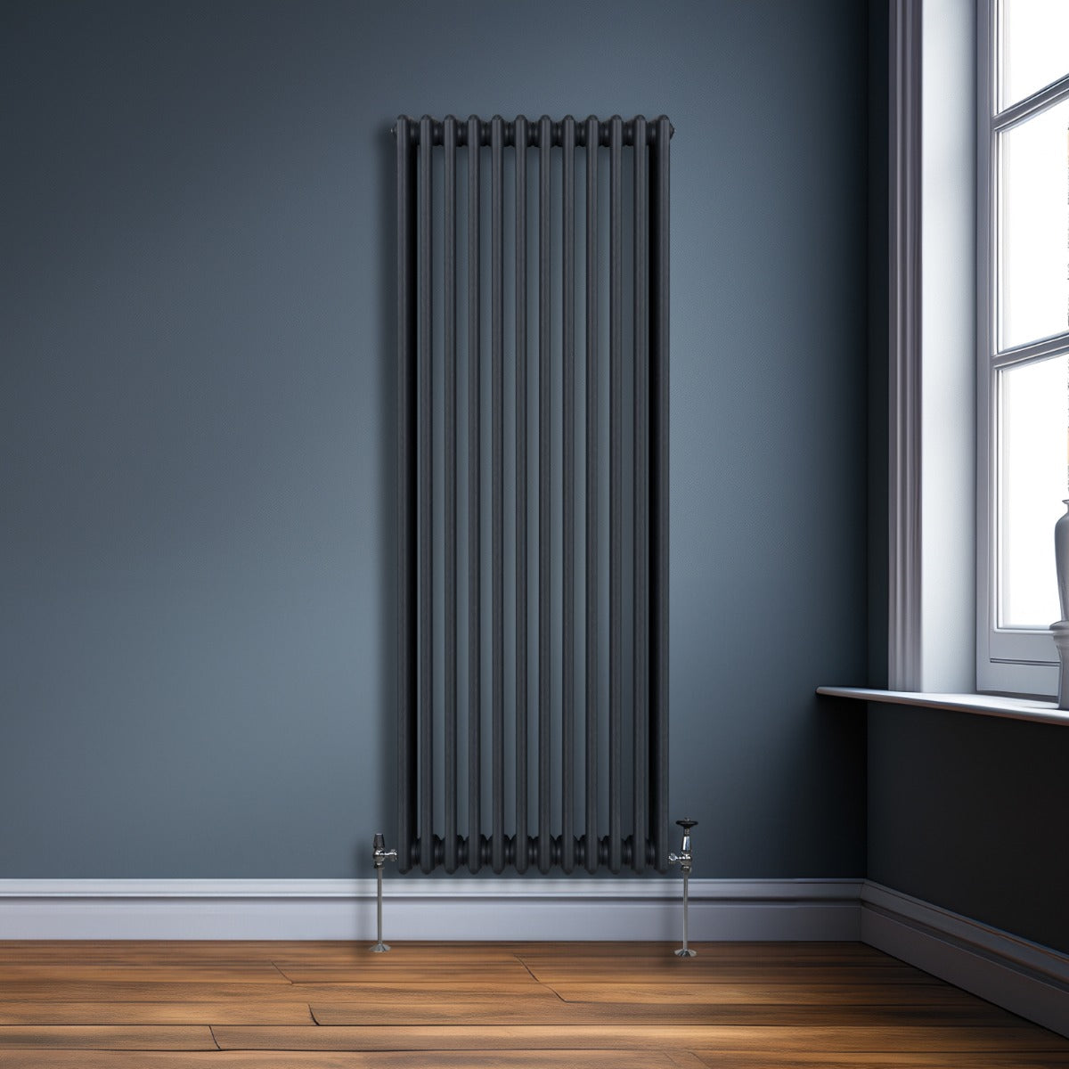 Traditional 3-Column Radiator 1800x562 Anthracite