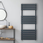 Monster Shop Syncx Towel Radiator 1200x450 Flat Panel Home - Radiator