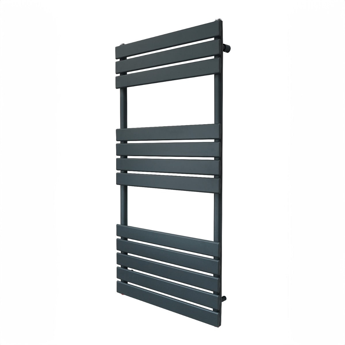 Premium Flat Panel Towel Radiator 1200x600mm Anthracite Carbon Steel 1.5mm For Bathrooms