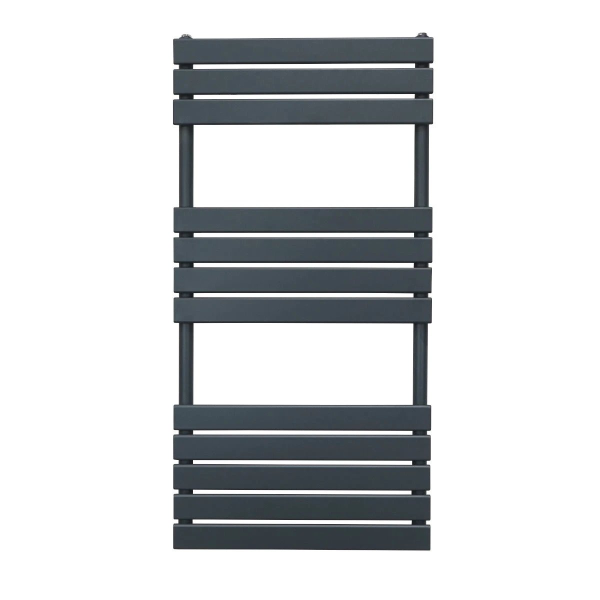 Premium Flat Panel Towel Radiator 1200x600mm Anthracite Carbon Steel 1.5mm For Bathrooms by Monster Shop