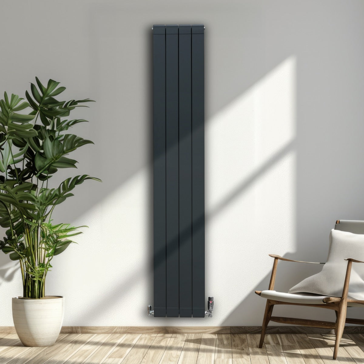 Premium Aluminium Radiator 1800x315 Flat Homes