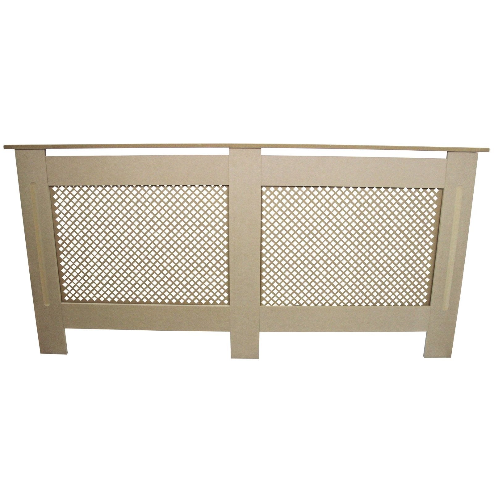 Monster Shop Premium Radiator Cover 1720mm Trellis Front Heat Preserving Family Homes For Living Areas - Radiator