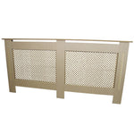 Monster Shop Premium Radiator Cover 1720mm Trellis Front Heat Preserving Family Homes For Living Areas - Radiator