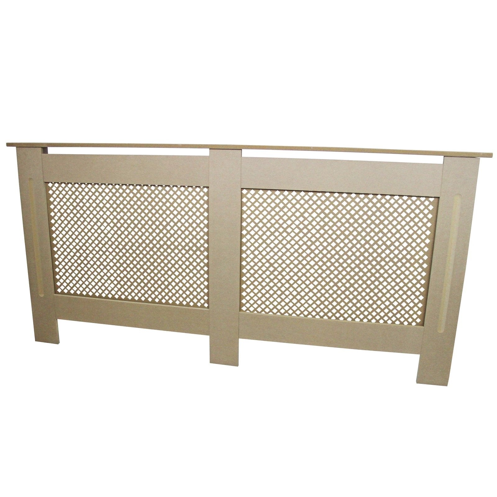 Monster Shop Premium Radiator Cover 1720mm Trellis Front Heat Preserving Family Homes For Living Areas - Radiator