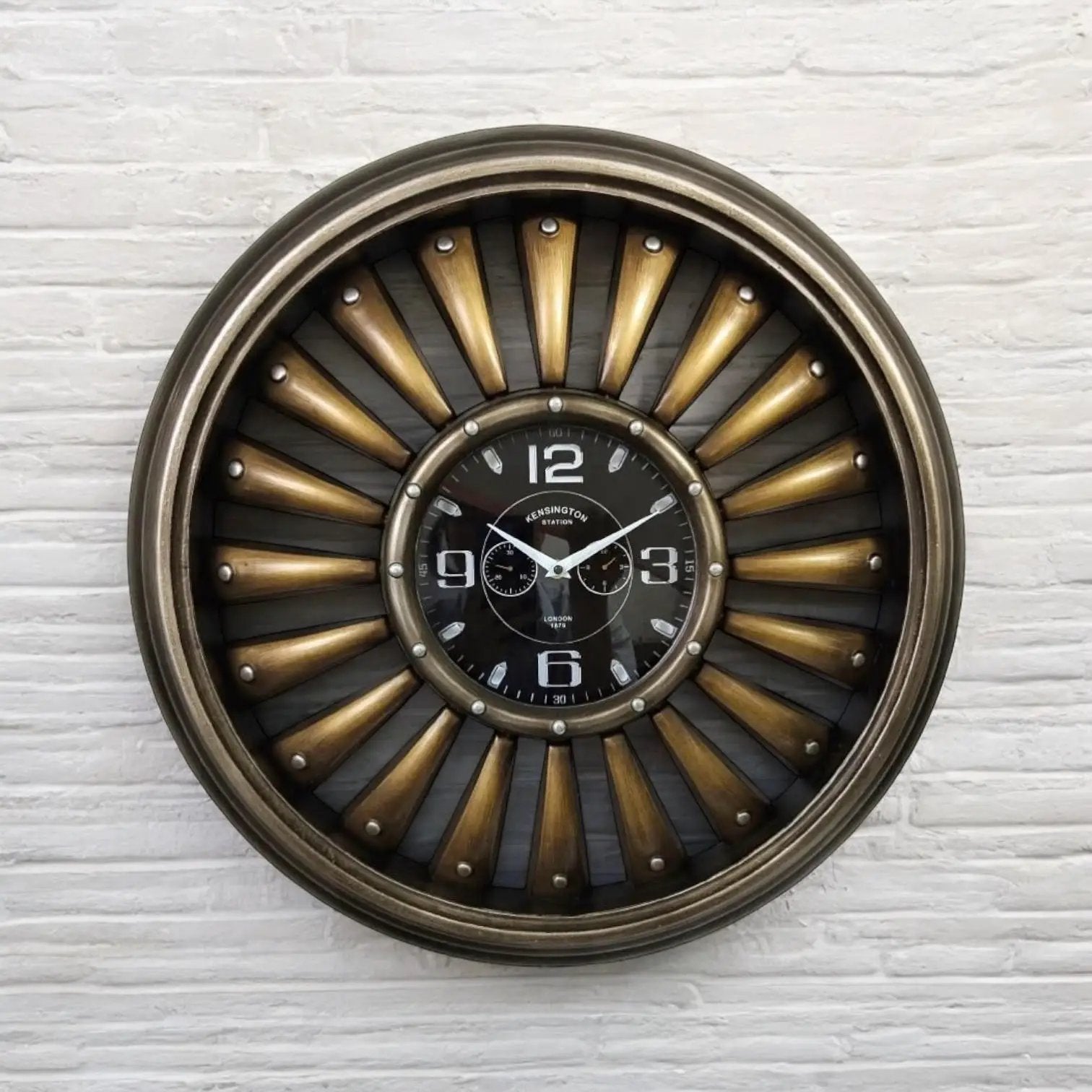 MSL 63CM WALL CLOCK - Ray design - Clock