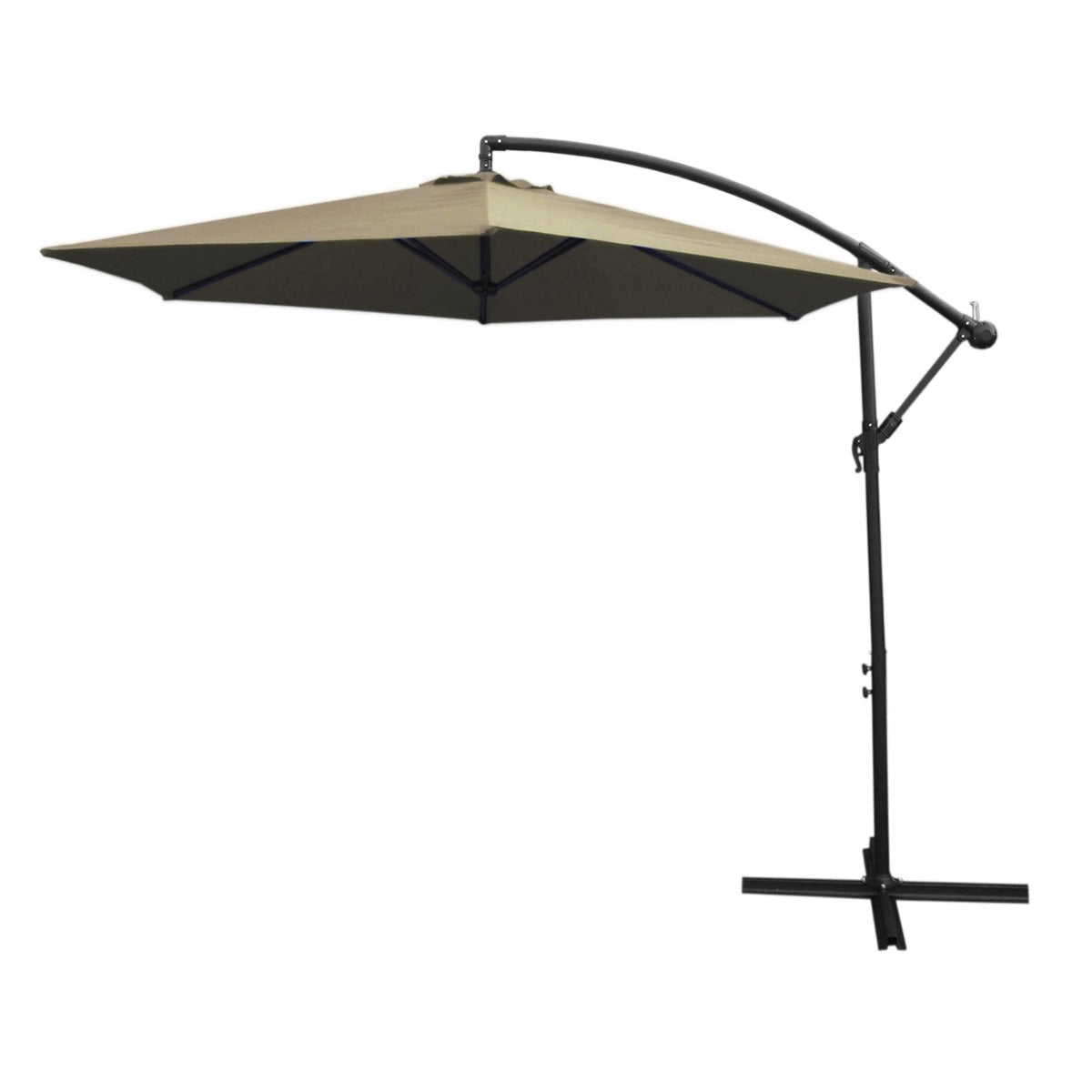 Premium Cantilever Parasol 3m UV Shield Garden