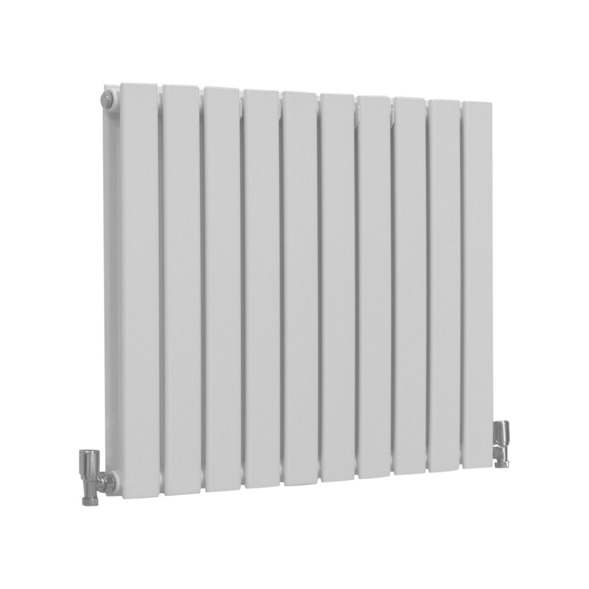 Designer Flat Panel Radiator 600x700 Gloss White