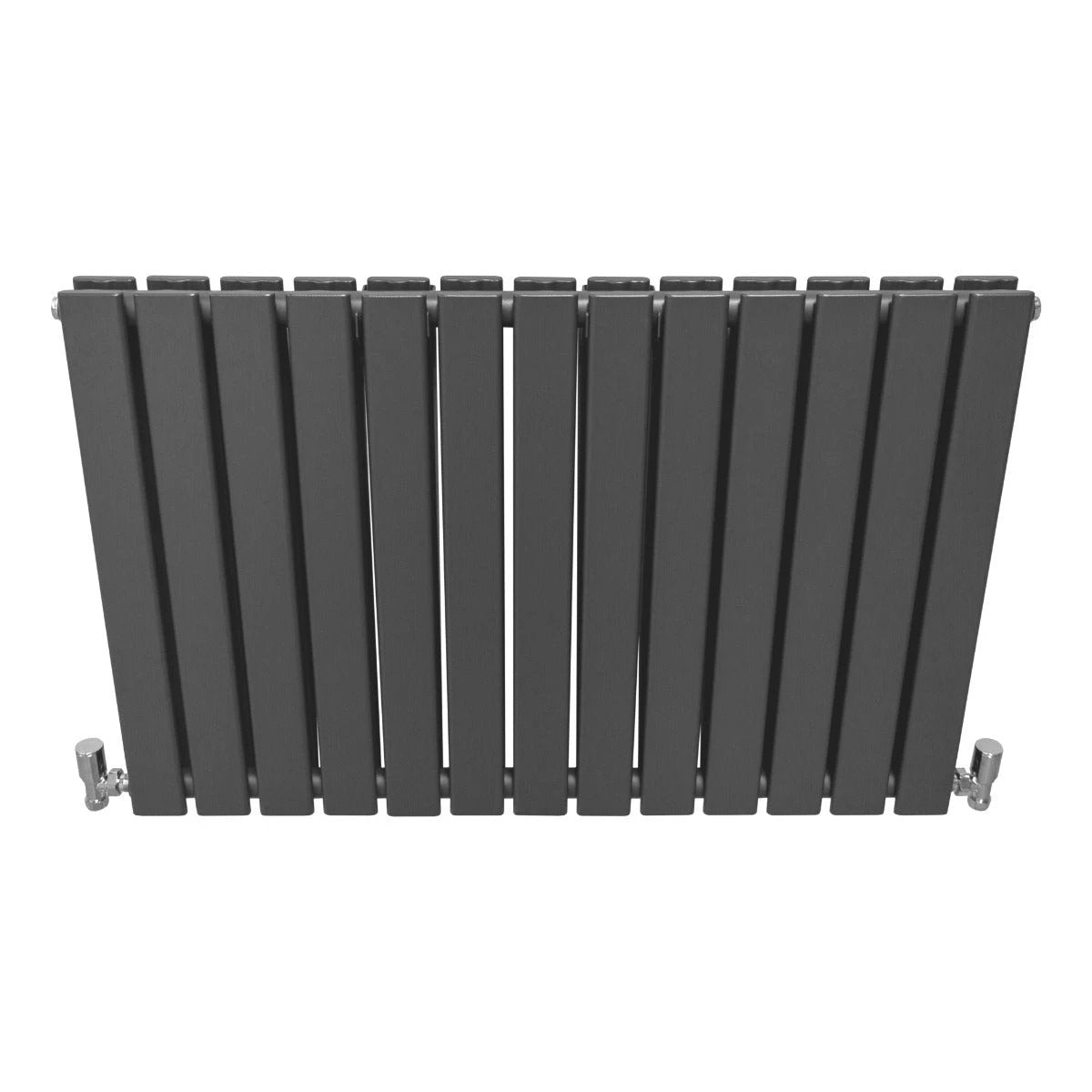 Designer Flat Panel Radiator 600mm x 910mm Anthracite Grey Finish for Modern Homes and Offices by Monster Shop