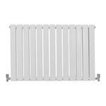 Monster Shop Designer Flat Radiator 600x910 Gloss White Home - Radiator
