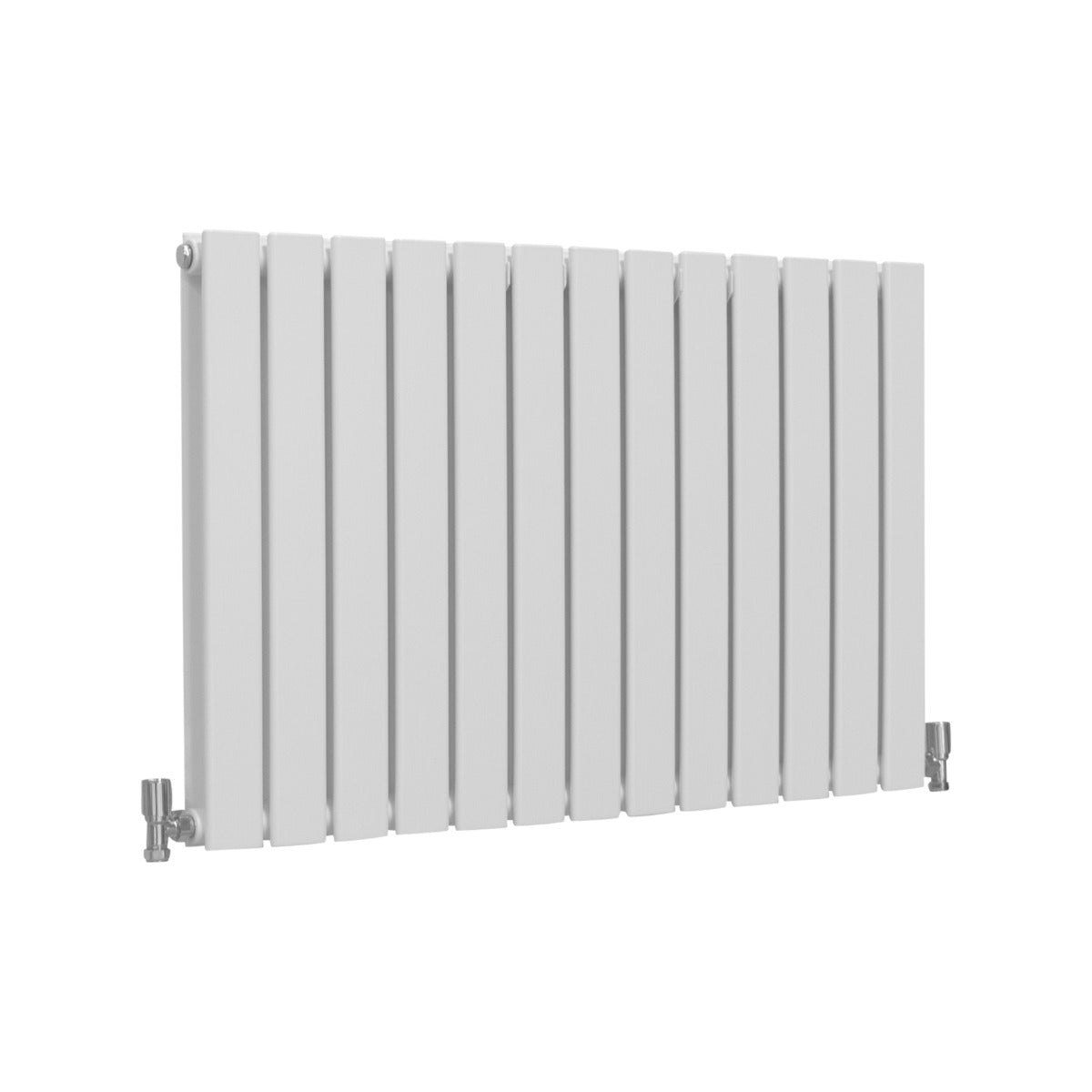Designer Flat Radiator 600x910 Gloss White Home
