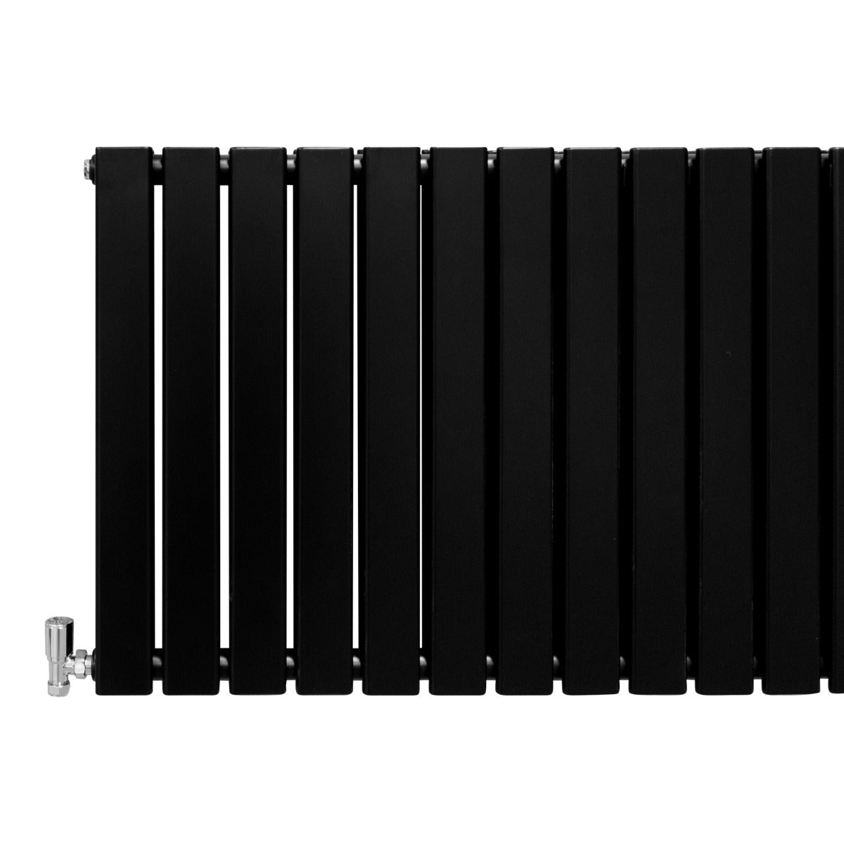 Designer Radiator 600mm x 1190mm Matt Black Home