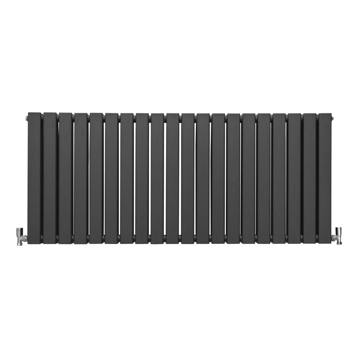 Designer Flat Panel Radiator 600mm x 1400mm Anthracite Grey For Modern Homes Interiors