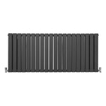 Designer Flat Panel Radiator 600mm x 1400mm Anthracite Grey For Modern Homes Interiors by Monster Shop