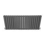 Designer Flat Panel Radiator 600mm x 1400mm Anthracite Grey For Modern Homes Interiors by Monster Shop