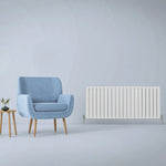 Designer Flat Panel Radiator Gloss White 600mm by 1400mm High Gloss Finish for Modern Homes by Monster Shop