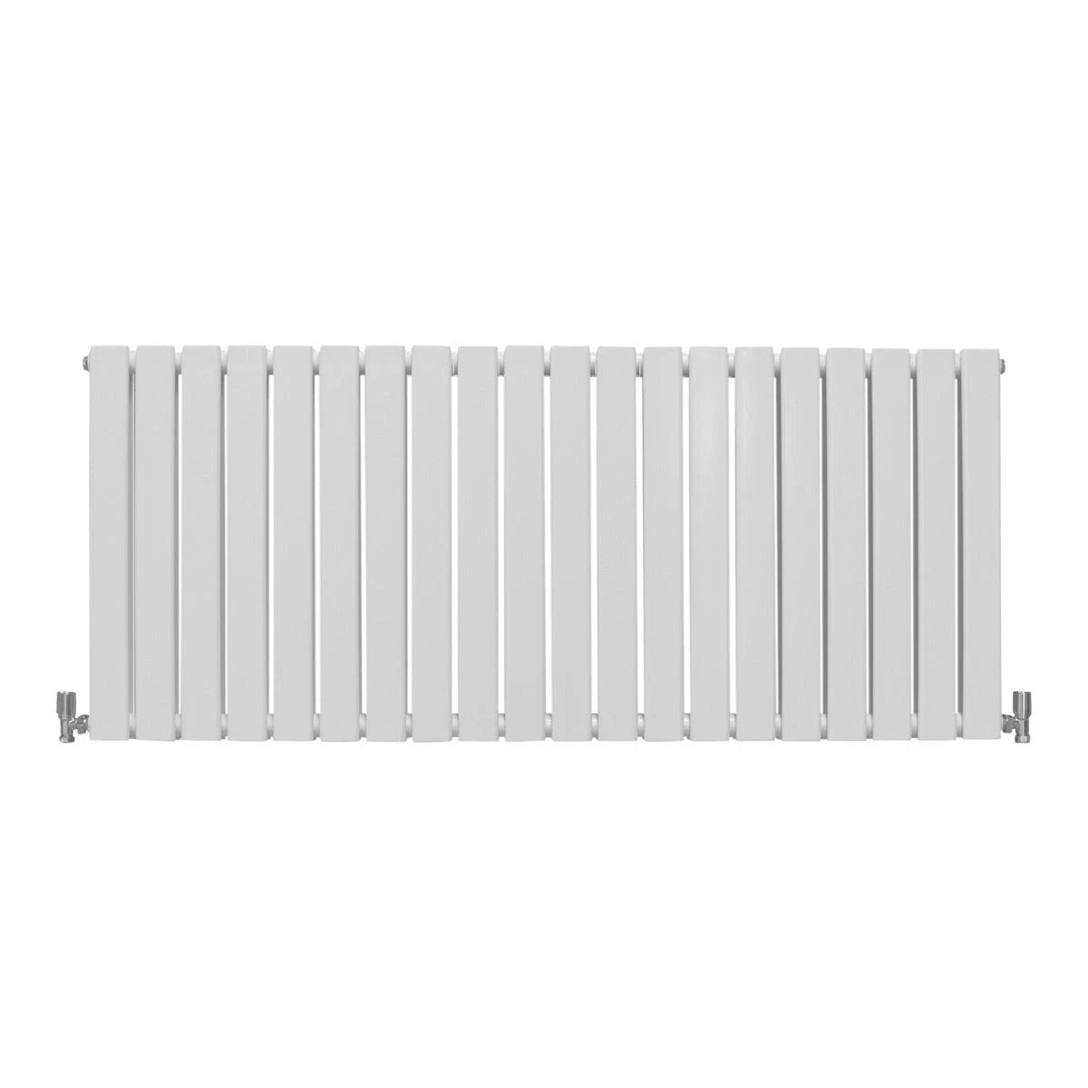 Designer Flat Panel Radiator Gloss White 600mm by 1400mm High Gloss Finish for Modern Homes by Monster Shop