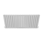 Designer Flat Panel Radiator Gloss White 600mm by 1400mm High Gloss Finish for Modern Homes by Monster Shop
