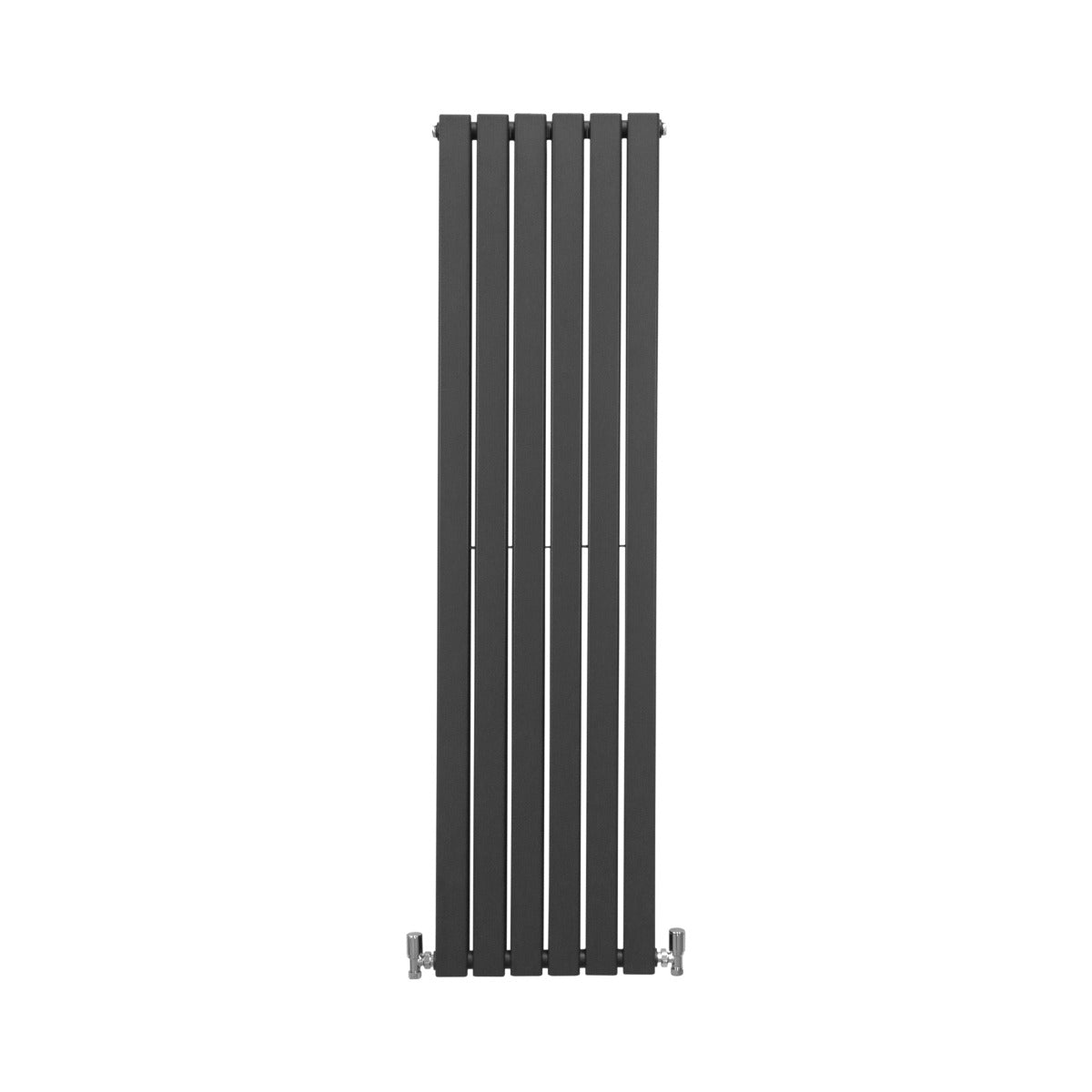 Designer Flat Panel Radiator 1600mm x 420mm Anthracite Finish for Modern Home Interiors