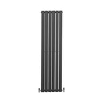Designer Flat Panel Radiator 1600mm x 420mm Anthracite Finish for Modern Home Interiors by Monster Shop