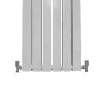 Designer Flat Panel Radiator 1600x420 Gloss White by Monster Shop
