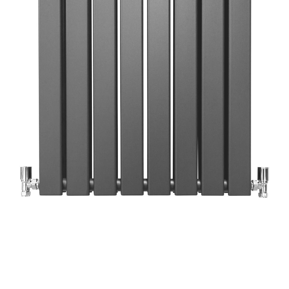 Monster Shop Designer Anthracite Grey Flat Panel Radiator 1600mm by 560mm Slimline Modern Heating for Home and Office - Radiator