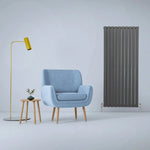 Monster Shop Designer Flat Panel Radiator 1600x700 Anthracite Finish for Modern Homes and Offices - Radiator