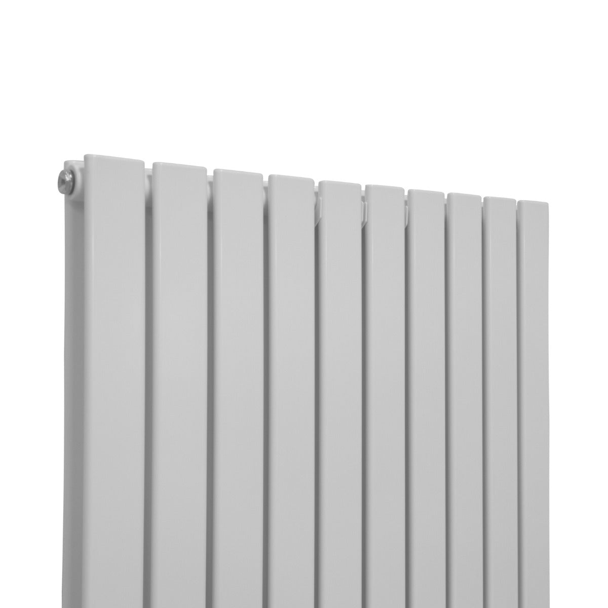 Designer Flat Panel Radiator 1600mm x 700mm Gloss White for Modern Homes and Contemporary Interiors