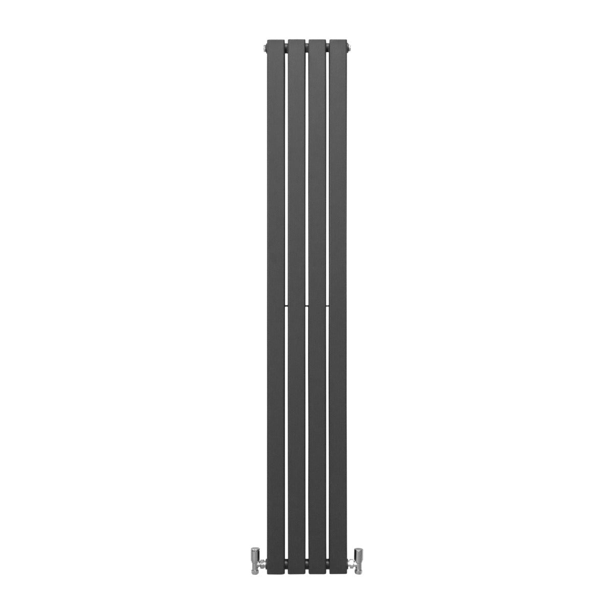 Designer Flat Panel Radiator 1800mm x 280mm Anthracite Grey For Modern Interiors