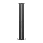 Monster Shop Designer Flat Panel Radiator 1800mm x 280mm Anthracite Grey For Modern Interiors - Radiator
