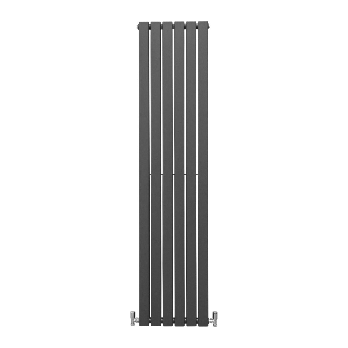 Designer Flat Panel Radiator 1800mm By 420mm Anthracite Grey Ideal For Modern Homes And Offices