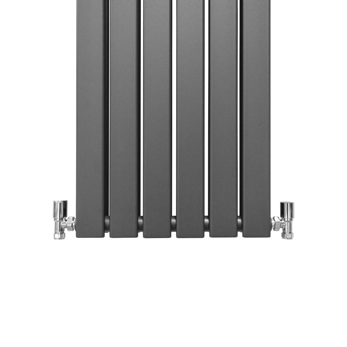Designer Flat Panel Radiator 1800mm By 420mm Anthracite Grey Ideal For Modern Homes And Offices by Monster Shop