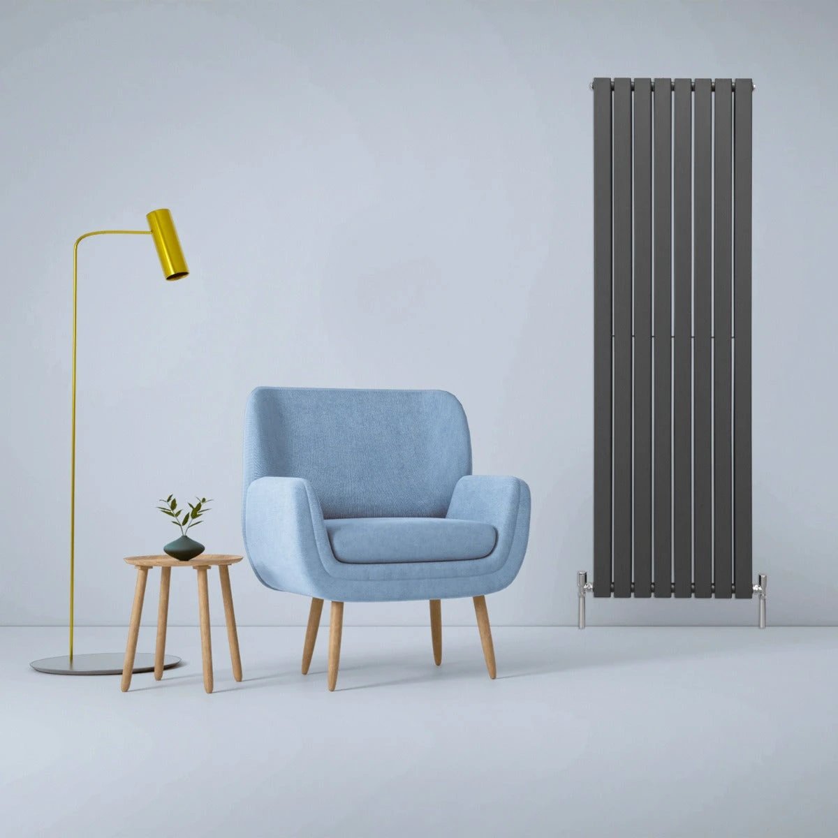 Designer Radiator 1800x560 Anthracite Home by Monster Shop