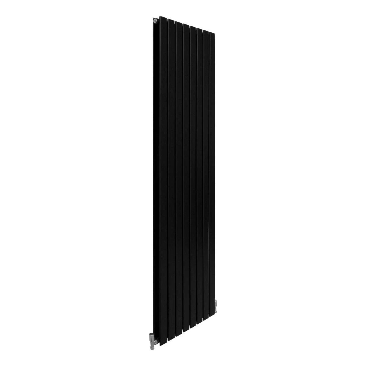 Monster Shop Designer Flat Panel Radiator 1800x560mm Matte Black For Modern Living Rooms And Offices - Radiator