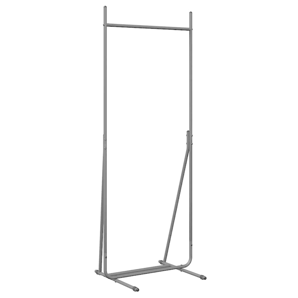 VidaXL Clothes Rack 62 x 48 x 158 cm Steel Minimalist Modern Wardrobe Organizer For Home - vidaXL - Home Symphony